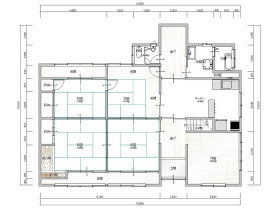 出石でのんびり田舎暮らし♪ 間取り6LDK+小屋裏収納《豊岡市出石町長砂 中古住宅》