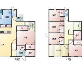 オール電化、全館空調付きの一戸建て住宅！