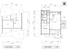 ほたる舞う自然に囲まれた山小屋風の一戸建て