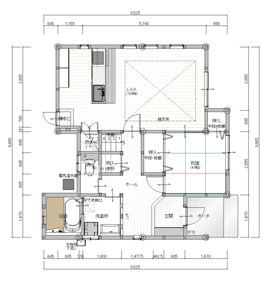 1階(間取) 1階(間取)