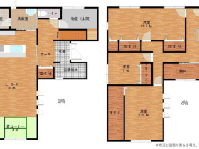 ☆カーポート（２台分）照明器具付き☆