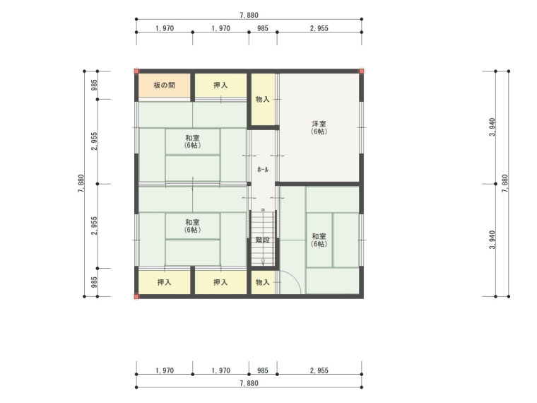 2階間取(間取) 2階間取(間取)
