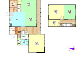日高町江原売中古建て
