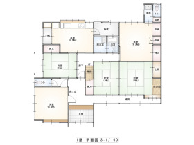 【豊岡市高屋】中古戸建 豊岡駅から徒歩6分。門構えの立派なお屋敷（9DK+2CL）