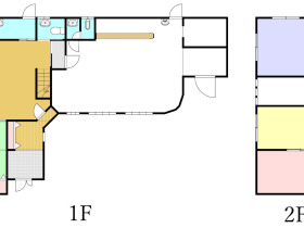 但東町出合の店舗付住宅