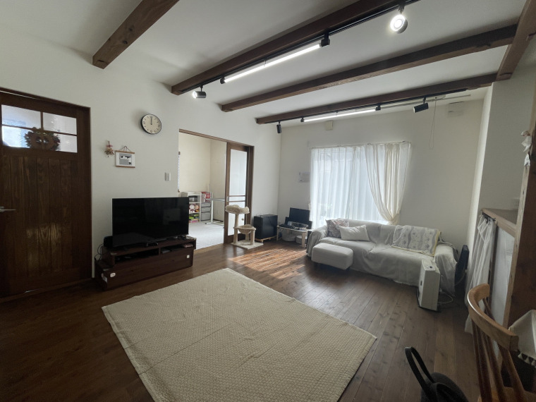 落ち着くリビング(内装)