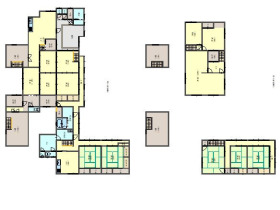 自然豊かな2世帯可能物件