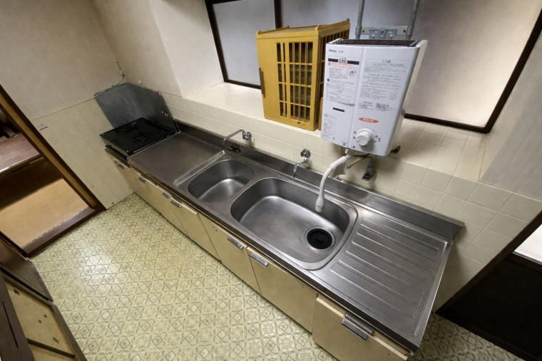 作業効率の良いワイドシンクキッチン(キッチン)