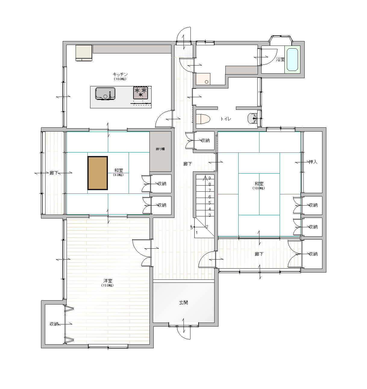 1F間取り(間取) 1F間取り(間取)