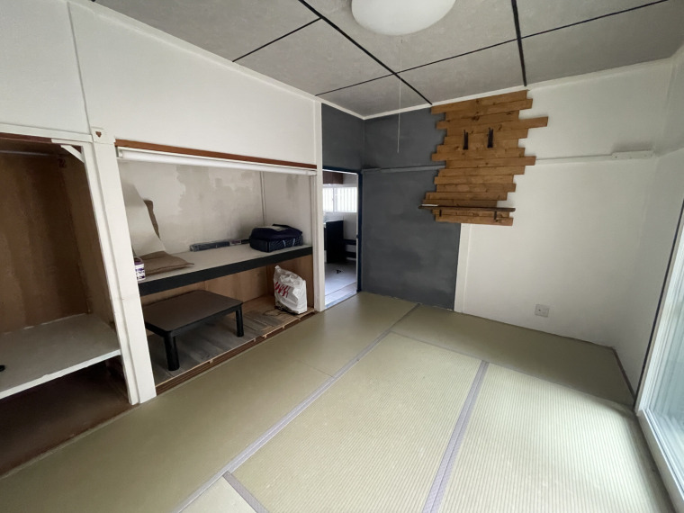 1F和室は収納があります